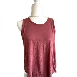 Pink Aerie Tank Top Braided Back Size XS